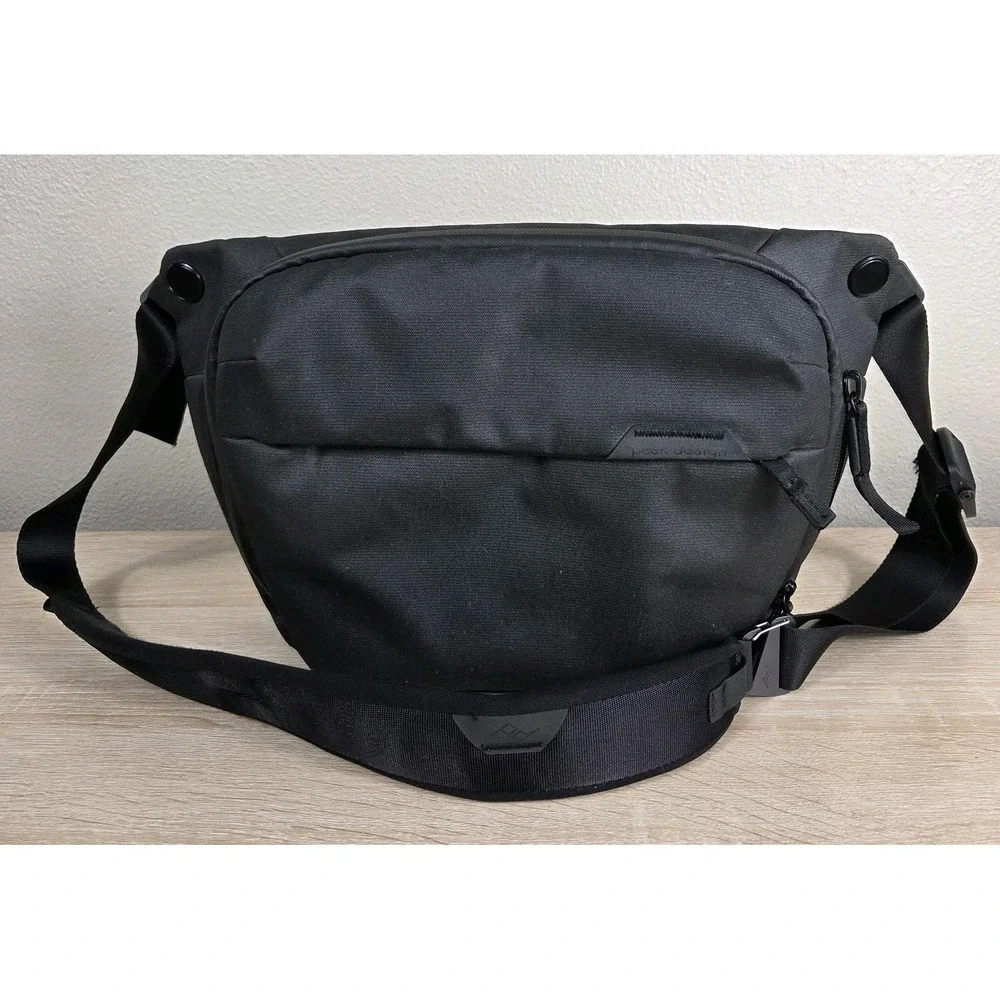 Peak Design Everyday Sling 6L V2 Black Camera Bag Crossbody Travel EDC Bag